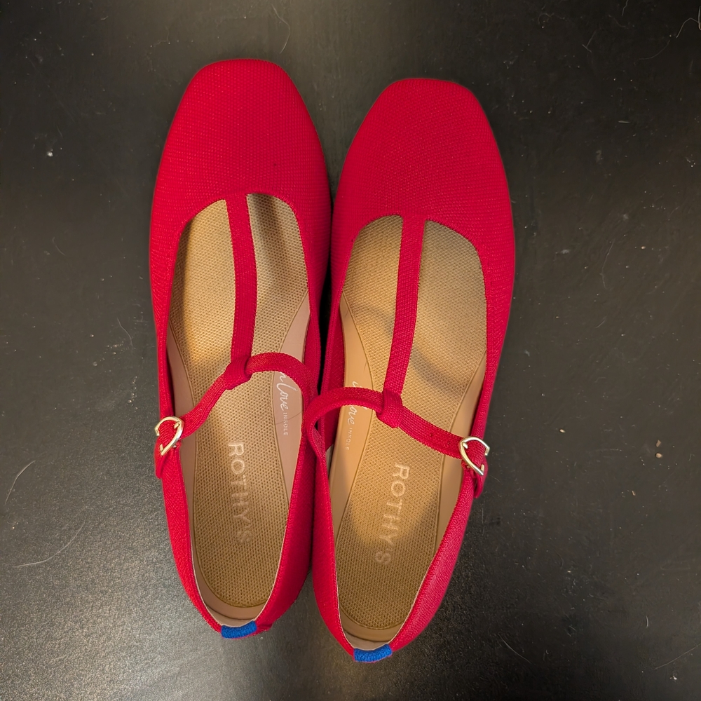 Rothy's Women's Scarlet Red Loafers